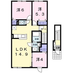 セプテットⅤの物件間取画像